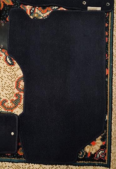 evo коврики: Родные Ворсовые Полики Для салона Honda, цвет - Черный — 6