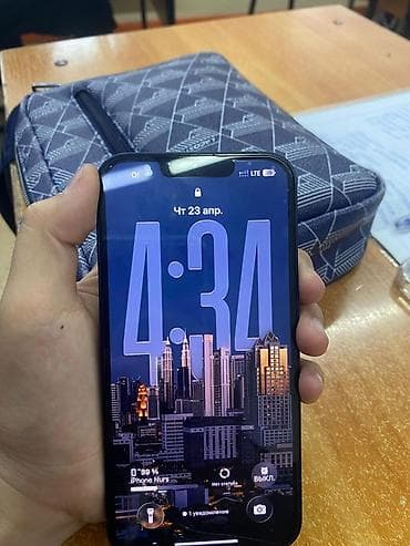 Уюлдук телефондор жана аксессуарлар: IPhone 13, Колдонулган, 128 ГБ, Midnight, 86 % — 2
