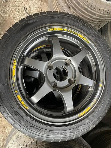 Колеса в сборе 195 / 40 / R 16, Лето, Б/у, Комплект, Легковые, Литые, отверстий - 5