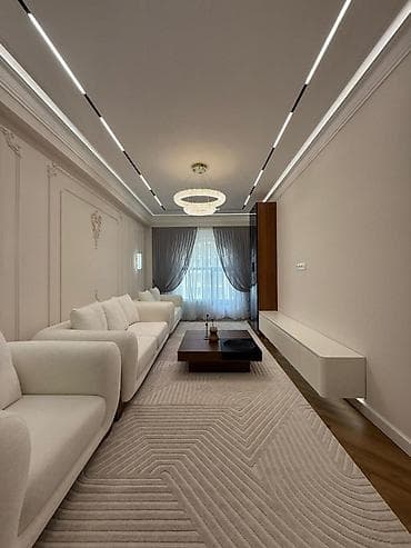 discovery studio: 3 комнаты, 116 м², Асанбай мкр Элитка, 10 этаж, Дизайнерский ремонт — 6
