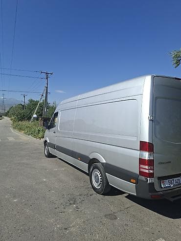 спрнтер бортобой: Mercedes-Benz Sprinter фургон, удлинённая и высокая версия. Цвет — — 2