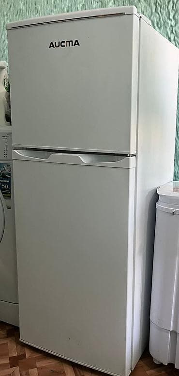 Холодильник AUCMA, классический двухкамерный (верхняя морозильная