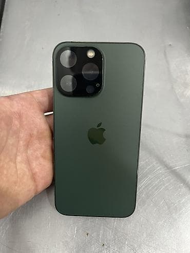 IPhone 13 Pro, Б/у, 128 ГБ, Alpine Green, Чехол, 86 %