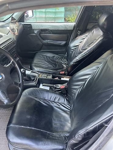 Чехлы Экокожа, цвет - Черный, BMW, Б/у