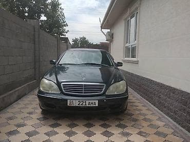 Транспорт: Mercedes-Benz S-Class: 2001 г., 3.2 л, Автомат, Бензин, Седан — 1