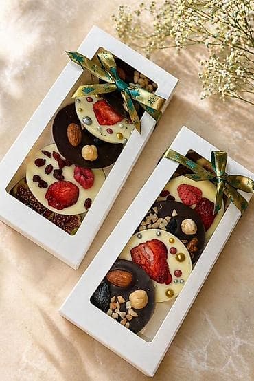 Дом и сад: Авторский шоколад ручной работы Плитки, медианты, шоколадные боксы все — 4