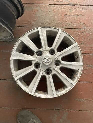 16 диски спринтер: Куйма Дисктер R 18 Toyota, 1 даана, тешиктери - 5, Колдонулган — 1