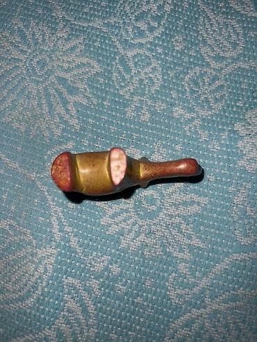 скульптуры: Миниатюрная фигурка носорога из керамики/камня, ручная роспись. Для — 4