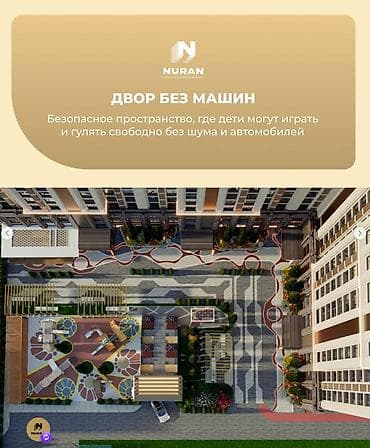 дом на иссык куле: 1 комната, 53 м², Элитка, 13 этаж — 3