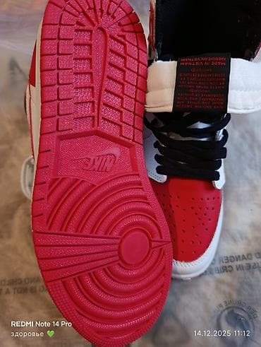 nike джорданы: Мужские кроссовки, 41, Air Jordan, Новый, цвет - Красный — 4