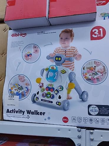 Детские ходунки: Толокар-ходунки активности 3-в-1 Bibi-inn (Activity Walker) - — 1