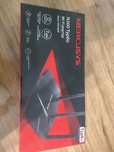 роу: Wi‑Fi роутер MERCUSYS N300 Турбо (Model: MW330HP) - Скорость — 1