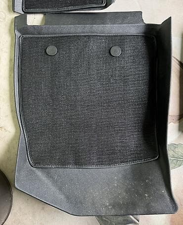 багажник машина: 5D Полики Для салона Hyundai, цвет - Черный, Самовывоз — 3