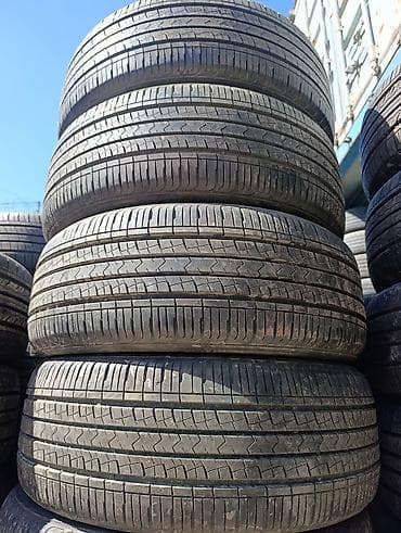 kumho: Шины 215 / 55 / R 17, Лето, Б/у, Комплект, Легковые, Kumho — 1