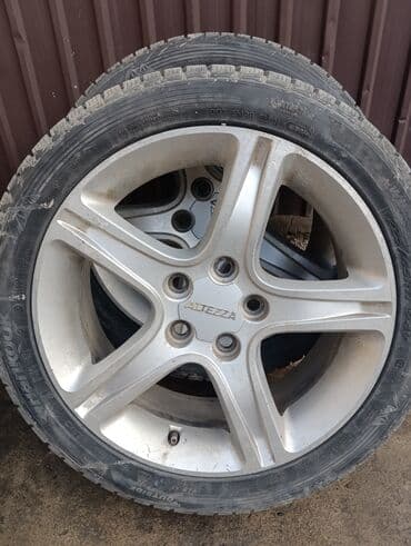 диски приора 2: Колеса в сборе 225 / 45 / R 17, Зима, Б/у, Комплект, Легковые, Литые, отверстий - 5 — 6