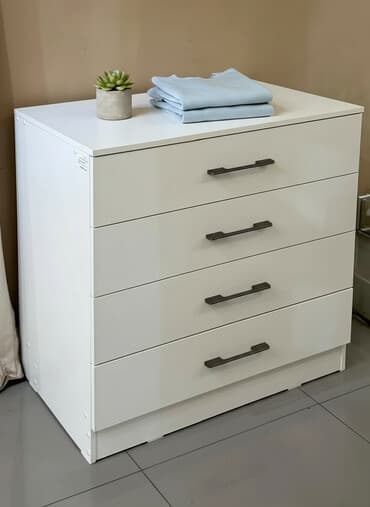 тумба цвет белый: Стильный и функциональный комод "Феликс" – идеальное решение для — 1