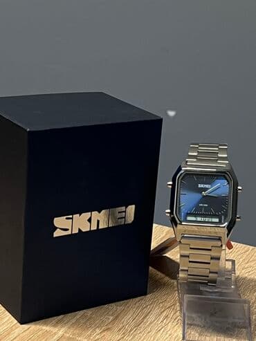 часы электронные наручные: Классические часы часы, Casio, Япония, Водонепроницаемые, Оригинал, Секундомер, Мужские, Новый — 4