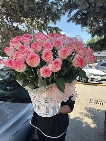 цветы отдам даром: 🌸 Свежие цветы 24/7 с доставкой по Бишкеку! Букеты, корзины — 7