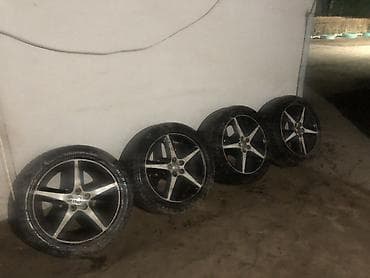 Колеса в сборе 225 / 50 / R 17, Зима, Б/у, Комплект, Легковые, Литые, отверстий - 5