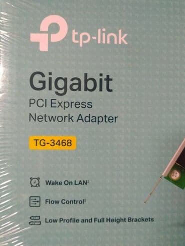 сетевые адаптеры stlab: Сетевой адаптер, сетевая карта TP-Link TG-3468 10/100/1000 Mbps — 2