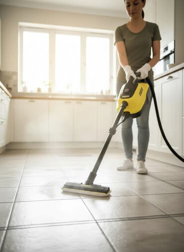 срочно продаю деньги нужны: Пароочиститель Karcher, Напольный Новый — 1