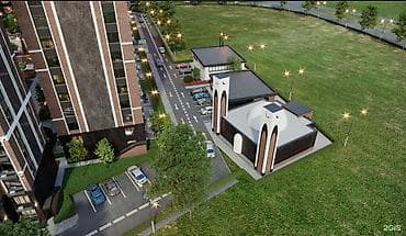 Продажа квартир: 1 комната, 38 м², Ошский мкр., Элитка, 6 этаж, ПСО (под самоотделку) — 6