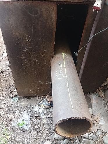 Металлический бак для воды,бани с стальной трубой - Лист стальной