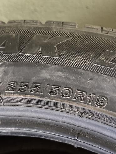 r19: Шины 255 / 50 / R 19, Зима, Б/у, Пара, Внедорожные (АТ/МТ), Япония, Bridgestone — 3