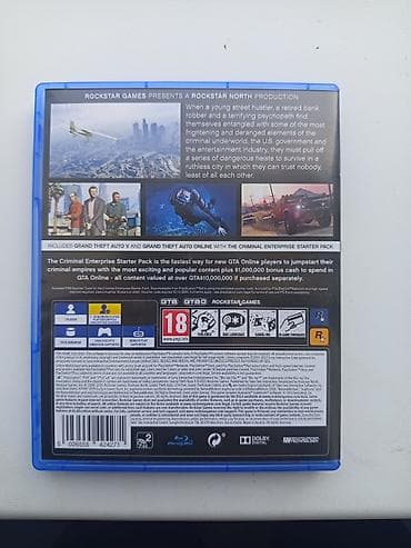 телефон иксер: Игра для PlayStation 4: Grand Theft Auto V – Premium Edition GTA5 — 2