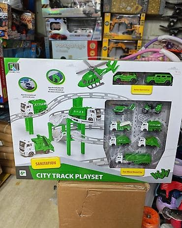 tech deck: Игровой набор «City Track Playset» — тематическая трасса с городским — 1