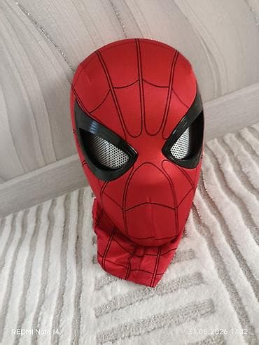 перчатка таноса: Маска Человека‑паука (Spider‑Man) - Полноразмерная лицевая маска для — 1
