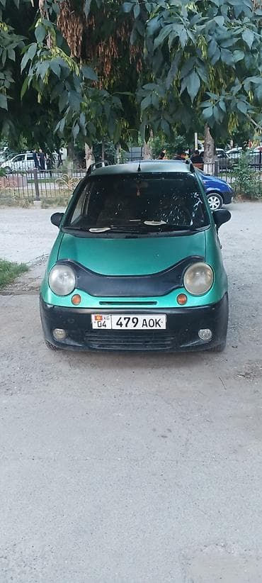 Транспорт: Daewoo Matiz: 2002 г., Механика, Бензин, Хэтчбэк — 1