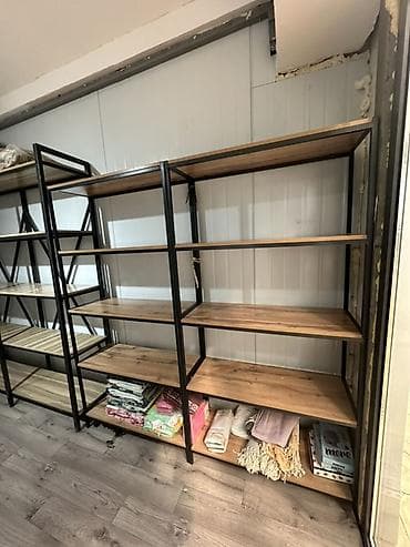 напольная вешалка: Стеллаж Для одежды, Лофт, 200 см * 95 см * 37 см — 5