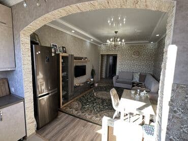 квартира час ночь сутки бишкек: 2 комнаты, 66 м², 106 серия улучшенная, 6 этаж, Евроремонт — 20