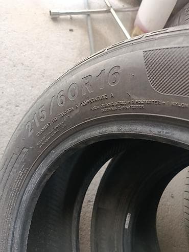 kugoo kg: Шины 215 / 60 / R 16, Лето, Б/у, Пара, Легковые, Япония, RoadX — 2