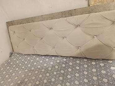 2х спальный: Двуспальная кровать с мягким изголовьем - Размер спального места — 1