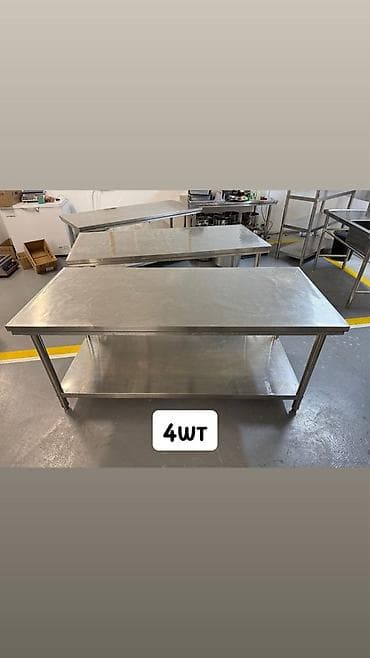 Компрессорлор: Срочно продам нержавейку 4 стола 2 стеллажа две раковины одна со — 5