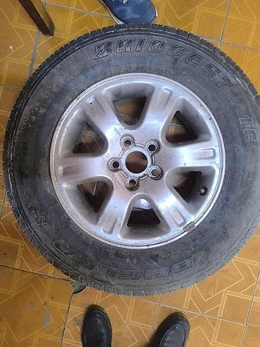 Колеса в сборе 225 / 70 / R 16, Всесезонная, Новый, 1 шт, Внедорожные (АТ/МТ), Литые, отверстий - 6 at lalafo.kg Колеса в сборе 225 / 70 / R 16, Всесезонная, Новый, 1 шт, Внедорожные (АТ/МТ), Литые, отверстий - 6