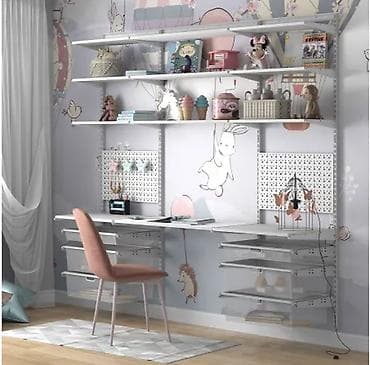 Гардеробная система ПРАКТИК Home Детская 2 белая — многофункциональная