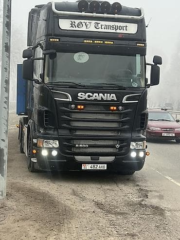 skania r580: Тягач, Scania, 2010 г., Контейнеровоз — 1