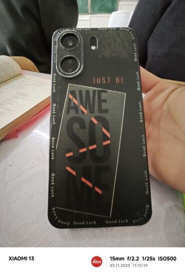 часы с экраном: Redmi, Redmi 13C, Б/у, 128 ГБ, цвет - Черный, 2 SIM — 3