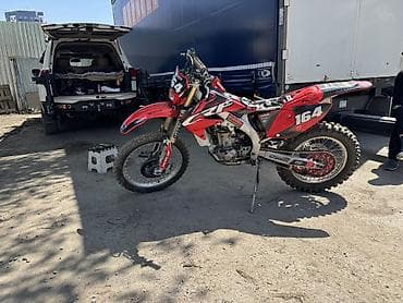 люлька на мотоцикл: Honda CRF (эндуро/мотокросс) - Классический красный эндуро/кроссовый — 3