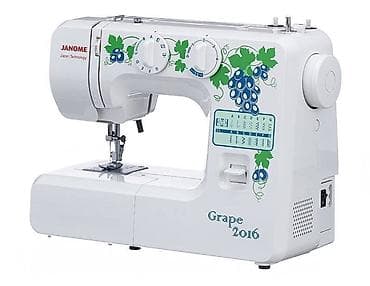 gk 61: Швейная машина Janome, Электромеханическая, Полуавтомат — 4