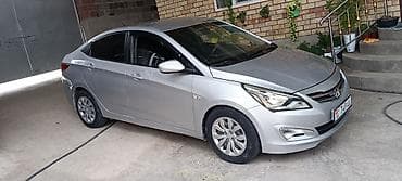 Унаа сатуу: Hyundai Accent: 2014 г., 1.6 л, Кол менен иштөөчү, Бензин, Седан — 2