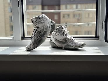 nike react: Мужские кроссовки, 42, 42.5, Nike, Б/у, цвет - Серый, Самовывоз, Платная доставка — 4