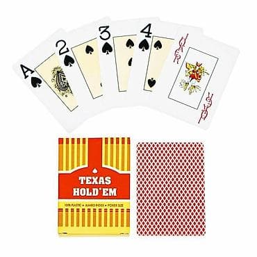 prosta uno: Игральные карты Texas Hold’em — профессиональный комплект для покера — 2