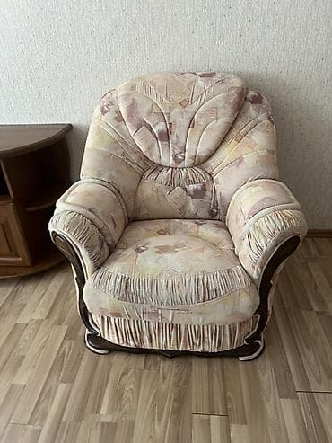 обивка мягкой мебели: Комплект мягкой мебели, цвет - Бежевый — 6