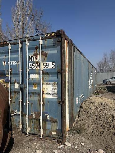 вагон строителный: Морской контейнер 45футов (стандартный, dry van). Характеристики: - — 1