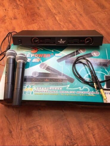 без проводной микрофон: Радиосистема с 2 беспроводными микрофонами. Пользовались только 3 — 5