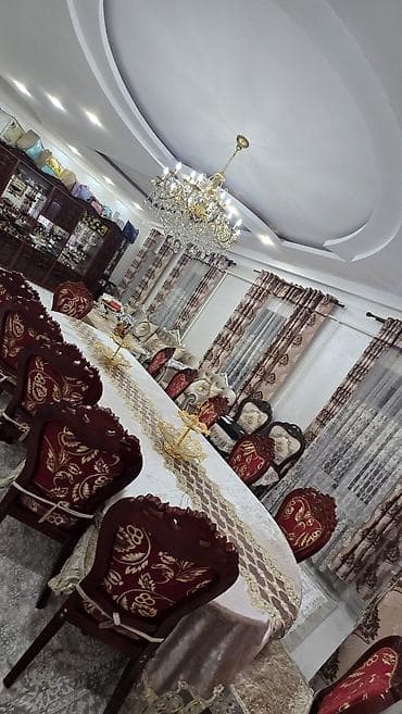 п 11: Стол и стул для зала, Б/у, Бесплатная доставка, цвет - Золотой — 5